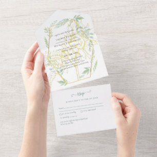 Casamento Dourado de Sage, Greenery Sage
