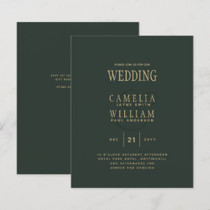 Casamento Dourado do Orçamento Verde da OLIVE Mode