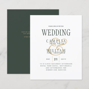 Casamento Dourado do Orçamento Verde da OLIVE Mode