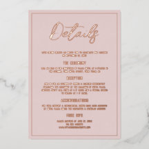 Casamento Dourado e minimalista cor-de-rosa