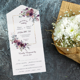 Casamento Dourado Floral Azul Violeta Rosa Violeta