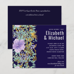 Casamento Dourado Floral Puro de Orçamento LeahG