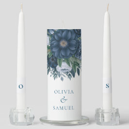 Casamento elegante azul e azul-marinho