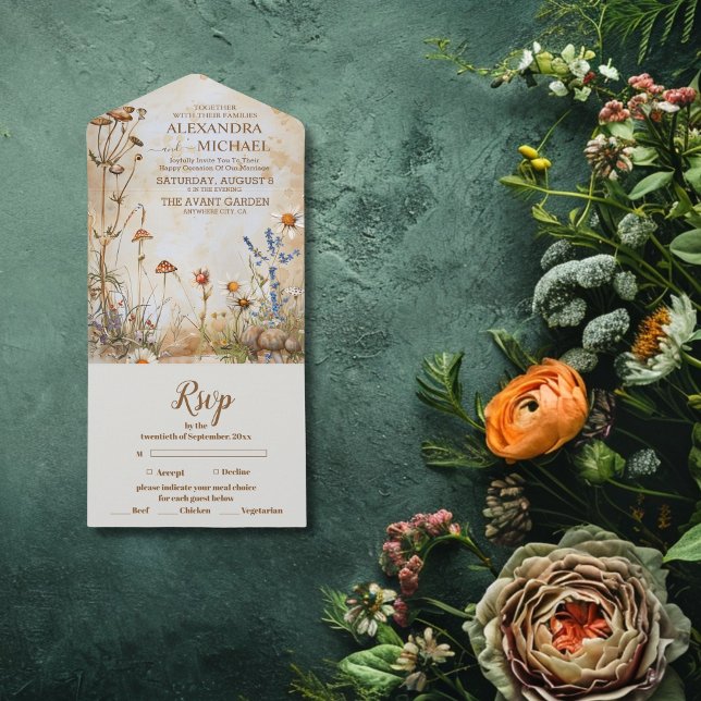 Casamento Elegante Boho com Flores Silvestres (Criador carregado)