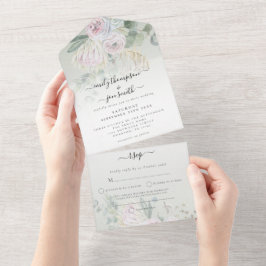 Casamento Elegante Boho Florals Eucalyptus Sage