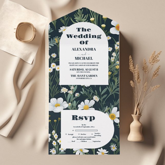 Casamento Elegante Boho Wildflower (Criador carregado)