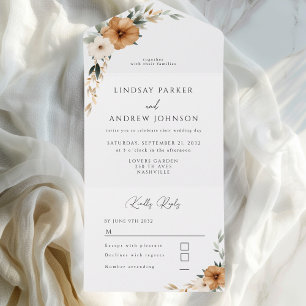 Casamento Elegante com Cobre e Botânica Terrosa