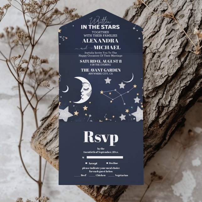 Casamento Elegante Crescente Celestial (Criador carregado)