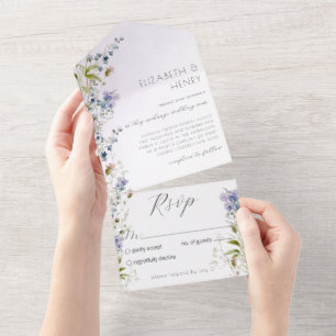Casamento Elegante de Flores Selvagens