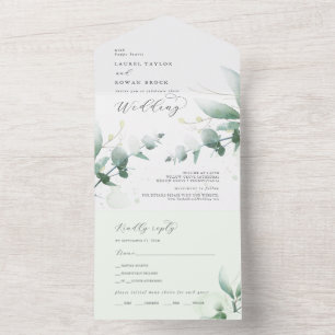Casamento Elegante De Greenerescência Todos Em Um