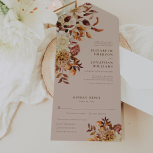 Casamento Elegante de Outono