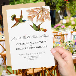 Casamento Elegante Hummingbird Blush Lily Rosa