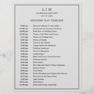 Casamento Elegante Lauren Silver Monograma