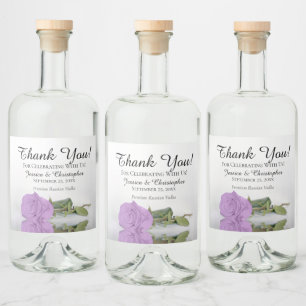 Casamento Elegante Lilac Purple Rosa Chic Obrigado
