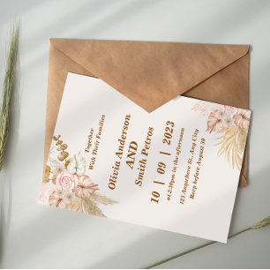 Casamento Elegante Minimalista Obrigado Cartão com