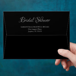 Casamento Elegante Negro De Luxo