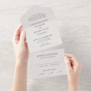Casamento Elegante Neutro e Limpo