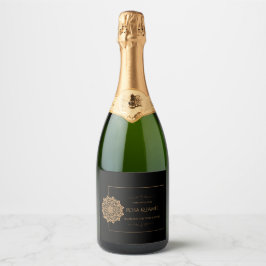 Casamento Elegante Preto e Dourado – Personalizado