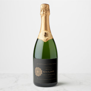 Casamento Elegante Preto e Dourado – Personalizado