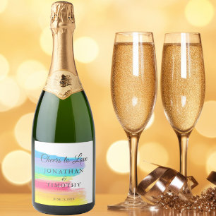 Casamento Elegante Rainbow Personalizado