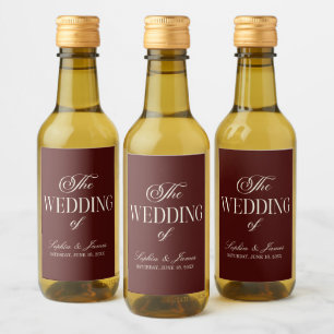 Casamento Elegante Vintage Marfim Burgundy Escuro