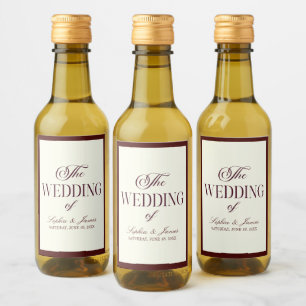 Casamento Elegante Vintage Marfim Burgundy Escuro