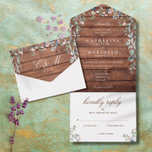 Casamento em Cascata Floral de Madeira de Celeiro 