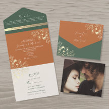 Casamento em Terracota e Verde Oliva