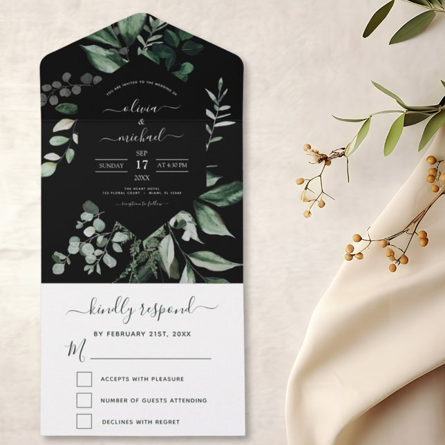 Casamento Emerald Green Eucalyptus Greenery (Criador carregado)
