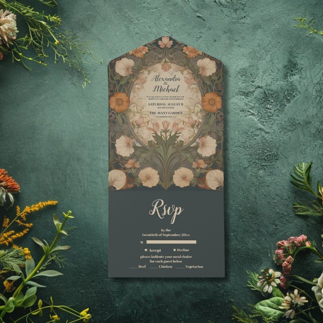 Casamento Encantado de Arte Nouveau (Criador carregado)