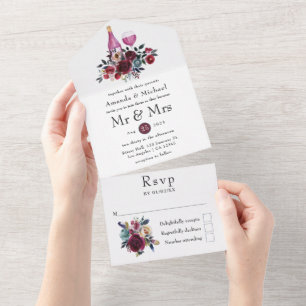 Casamento entre Boho Burgundy e Marinho Wine Prova