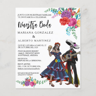 Casamento Espanhol Nossa Boda Dia dos Mortos