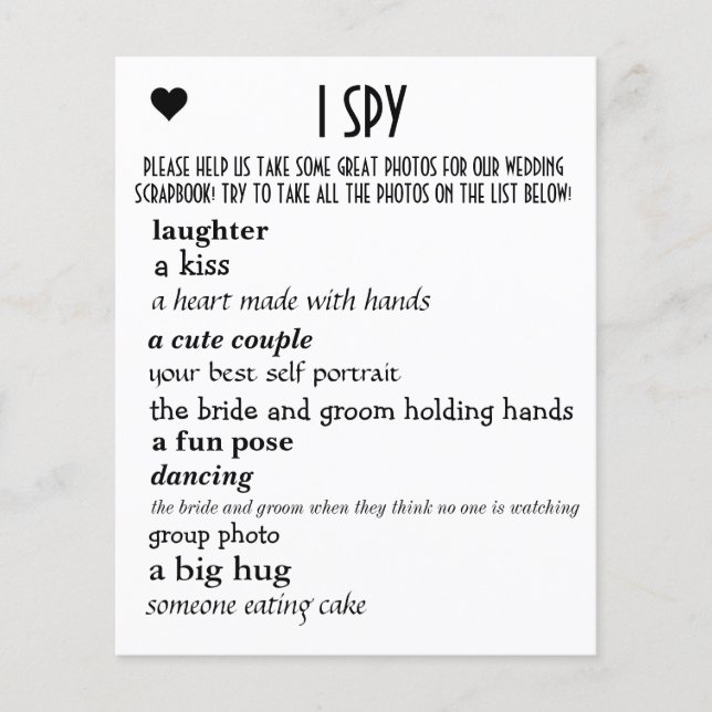 Casamento Eu Espio (Frente)