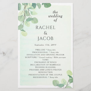 Casamento Eucalyptus Greenery Watercolor