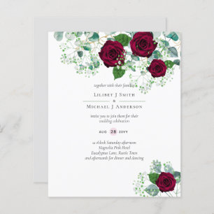 Casamento Eucalyptus, Rosa da Borgonha