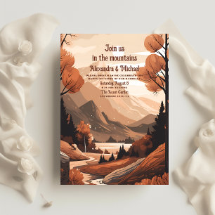 Casamento Evergreen na Floresta Montanha do Orçame