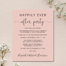 Casamento Feliz De Todos Os Dias Após O Convite De