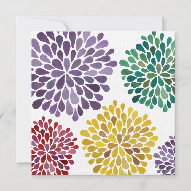 Casamento Fizemos Convite Personalizado Do Arco-Ír (Frente)