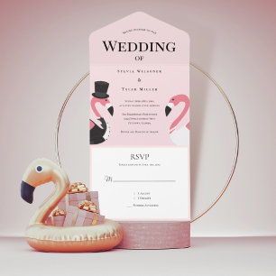 Casamento Flamingo Rosa
