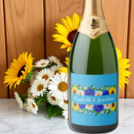 Casamento Floral Azul do Céu Azul