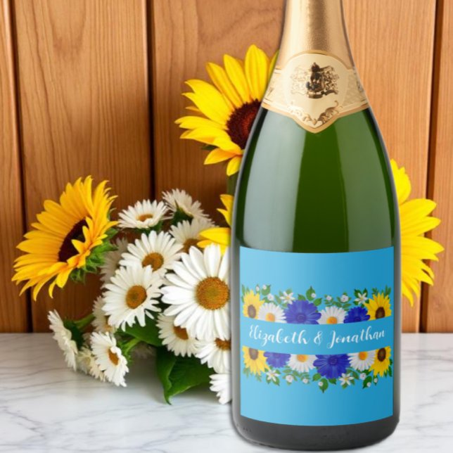 Casamento Floral Azul do Céu Azul (Criador carregado)