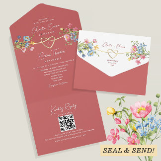 Casamento Floral Boho Coral