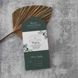 Casamento Floral Branco Tropical Greenery