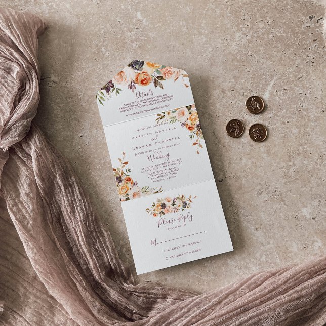 Casamento Floral Clássico do Boho (Criador carregado)