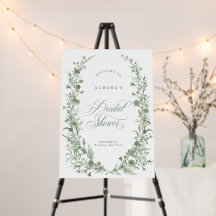 Casamento Floral Clássico Vintage em Verde Safira 