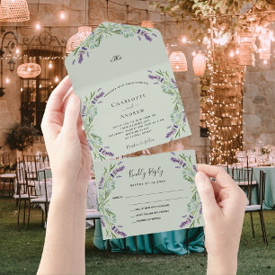 casamento floral com violeta de lavanda