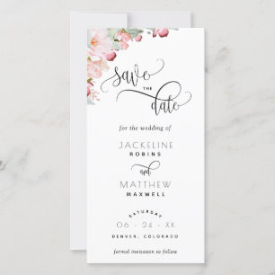 Casamento Floral Cor-De-Rosa Esbranquiçada Salve O
