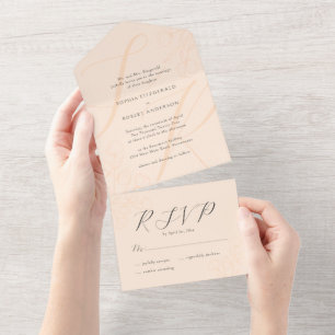 Casamento Floral da Tipografia Moderna Minimalista