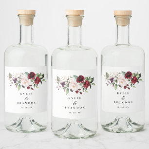 Casamento Floral de Blush de Cor-de-Água Rosa