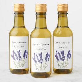 Casamento Floral de Flor de lavanda Purple Waterco